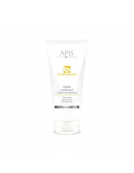 Apis Vitamin-Balance-Maske mit Vitamin. C und weiße Trauben 200 ml