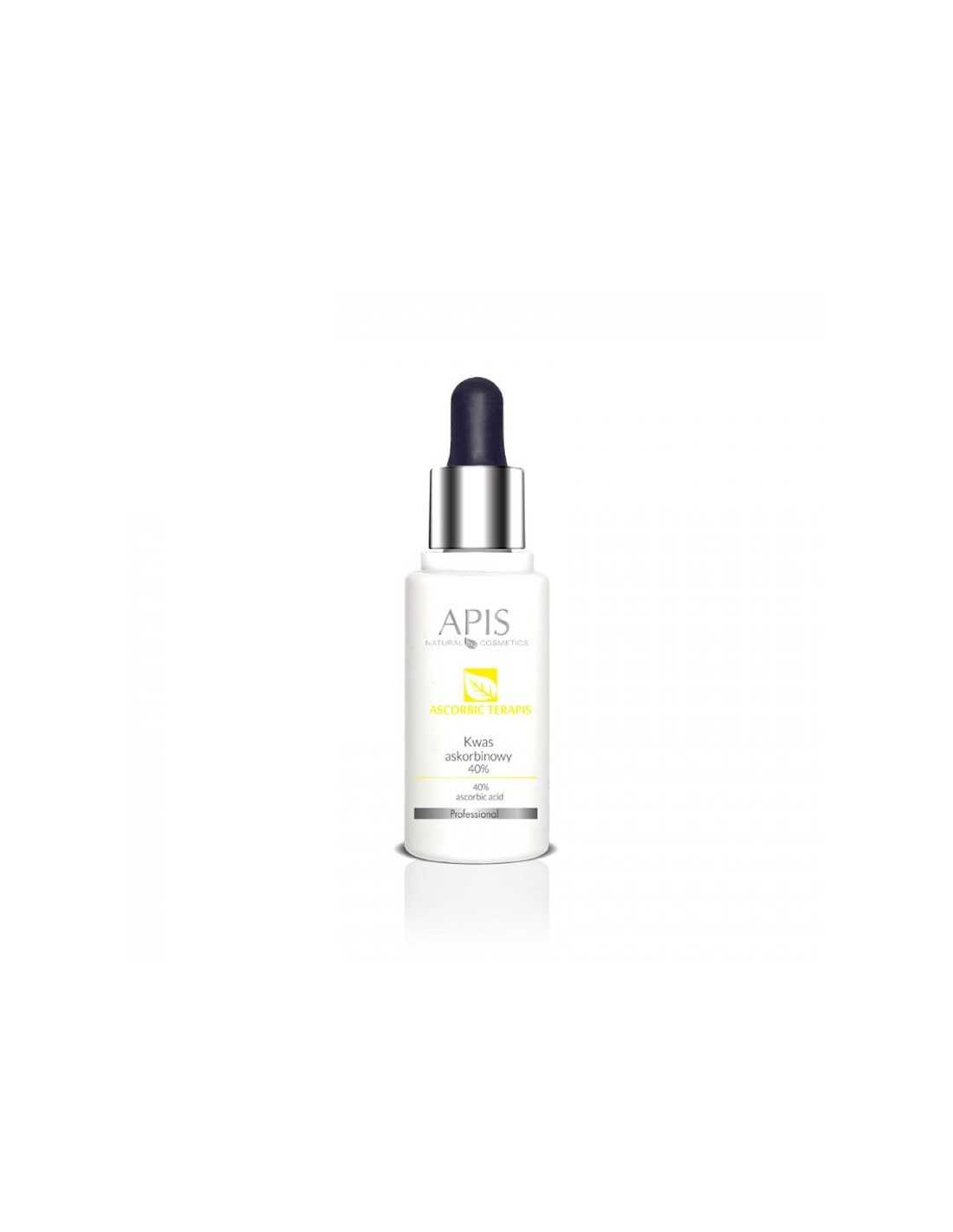 Apis ascorbic terapis kwas askorbinowy 40% 30 ml 