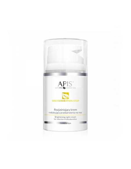 Apis home terapis crema iluminadora y reductora de decoloración para la noche 50 ml