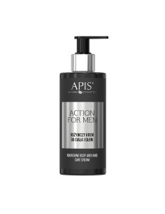 Apis action for men - odżywczy krem do ciała i dłoni 300 ml 