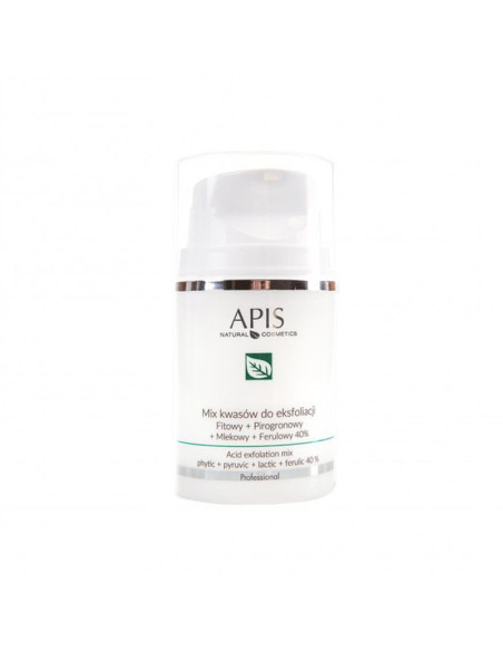 Apis mix kwasów 40 %, fitowy + pirogron. + mlekowy + ferul.50 ml 