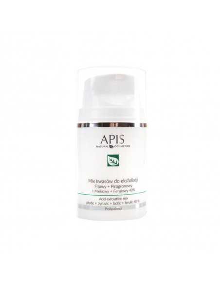 Apis mix kwasów 40 %, fitowy + pirogron. + mlekowy + ferul.50 ml 