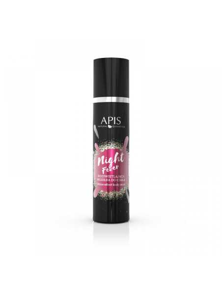 Apis night fever rozświetlający mgiełka co ciała, 150 ml 