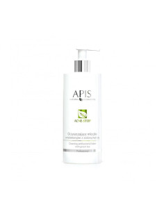 Apis acne-stop oczyszczające mleczko antybakt. z zieloną herbatą 500 ml 