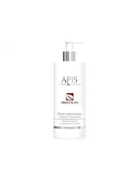 Apis Oriental Spa wärmendes Öl mit Ingwer und Zimt 500 ml