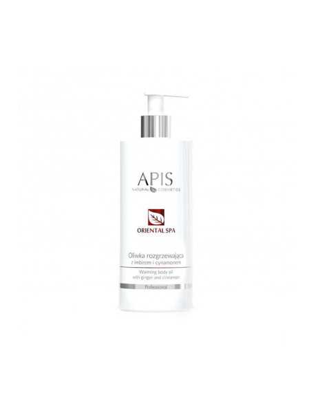 Apis oriental spa oliwka rozgrzewająca z imbirem i cynamonem 500 ml 