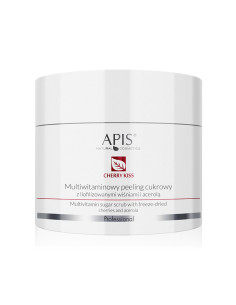 Apis multiwitaminowy peeling cukrowy z liofilizowanymi wiśniami i acerolą 220 g 