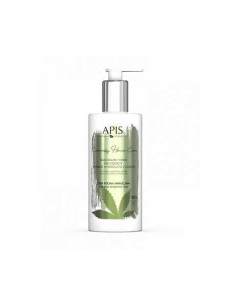 Apis cannabis home care naturalny tonik łagodzący na bazie hydrolatu z konopi 300 ml 