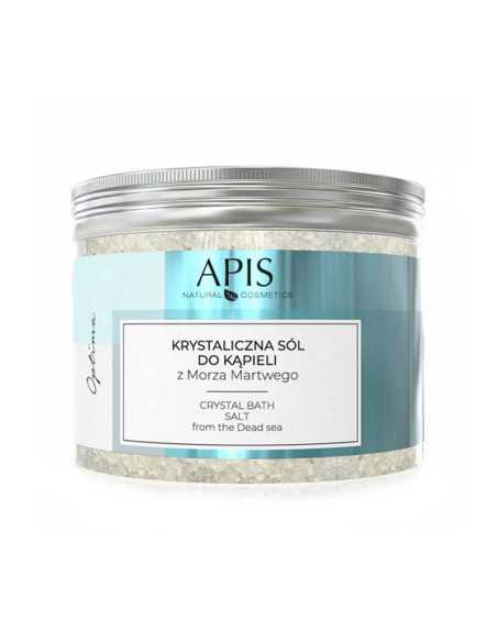 Apis optima, sal de baño cristalina del Mar Muerto, 500 g