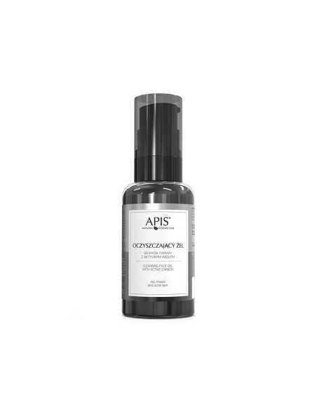 Apis oczyszczający żel do mycia twarzy z aktywnym węglem 50 ml 
