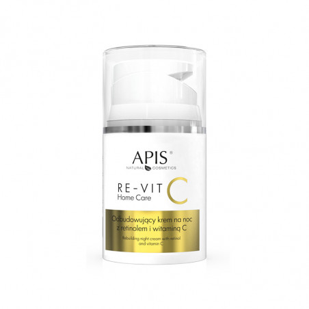 Apis Re-Vit C Home Care Aufbauende Nachtcreme mit Retinol und Vitamin C 50 ml