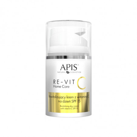 Apis Re-Vit C Home Care revitalisierende Tagescreme mit Vitamin C SPF 15 50 ml