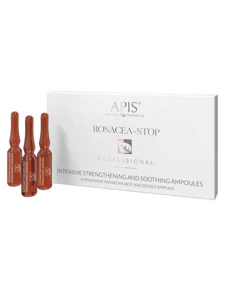 Apis rosacea - stop fiale intensamente rinforzanti e lenitive 10 x 3 ml