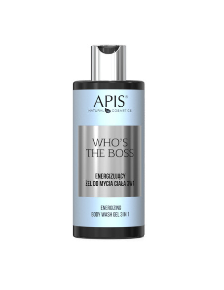 Apis who`s the boss energizujący żel do mycia ciała 3w1 300 ml 
