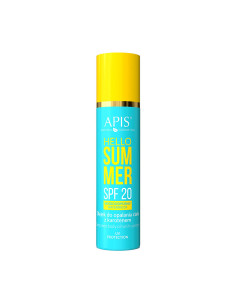 Apis hello summer aktywator spf 20, olejek do opalania ciała z karotenem 150 ml 