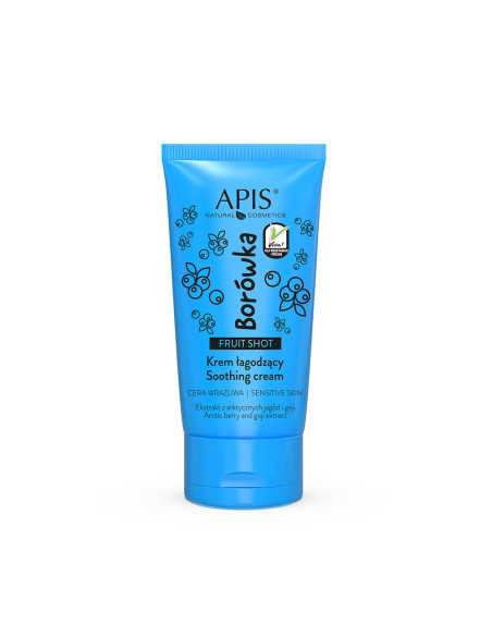 Apis fruit shot, borówkowy krem łagodzący do twarzy 50 ml 