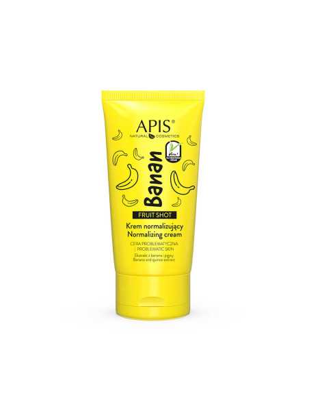 Apis fruit shot, bananowy krem normalizujący do twarzy 50 ml 