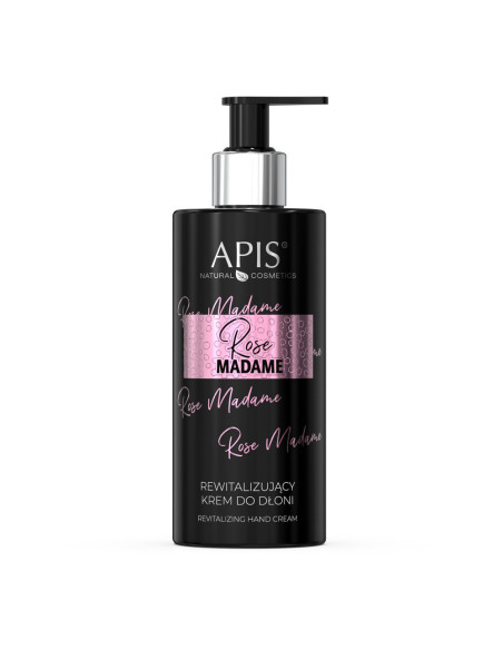 Apis rose madame, crème mains revitalisante 300 ml