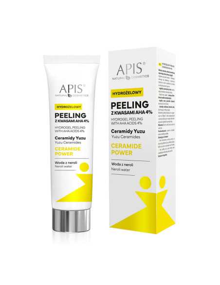 Apis ceramide power hydrożelowy peeling z kwasami AHA 4% 100 ml 