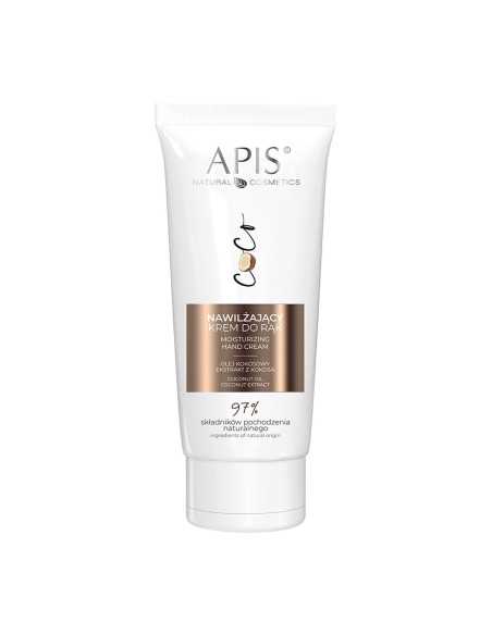 Apis Coco Feuchtigkeitsspendende Handcreme mit Kokosnussöl und Kokosextrakt 50 ml