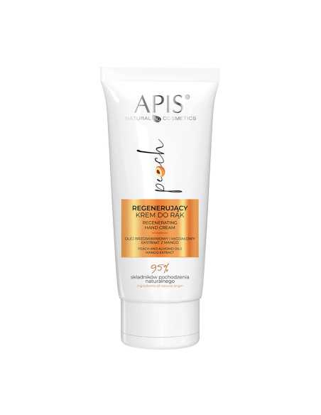 Apis Crema de manos regeneradora con aceite de melocotón y almendras y extracto de mango 50 ml