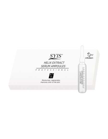 Syis ampułki ze śluzem ślimaka helix extract serum 10 x 3 ml 