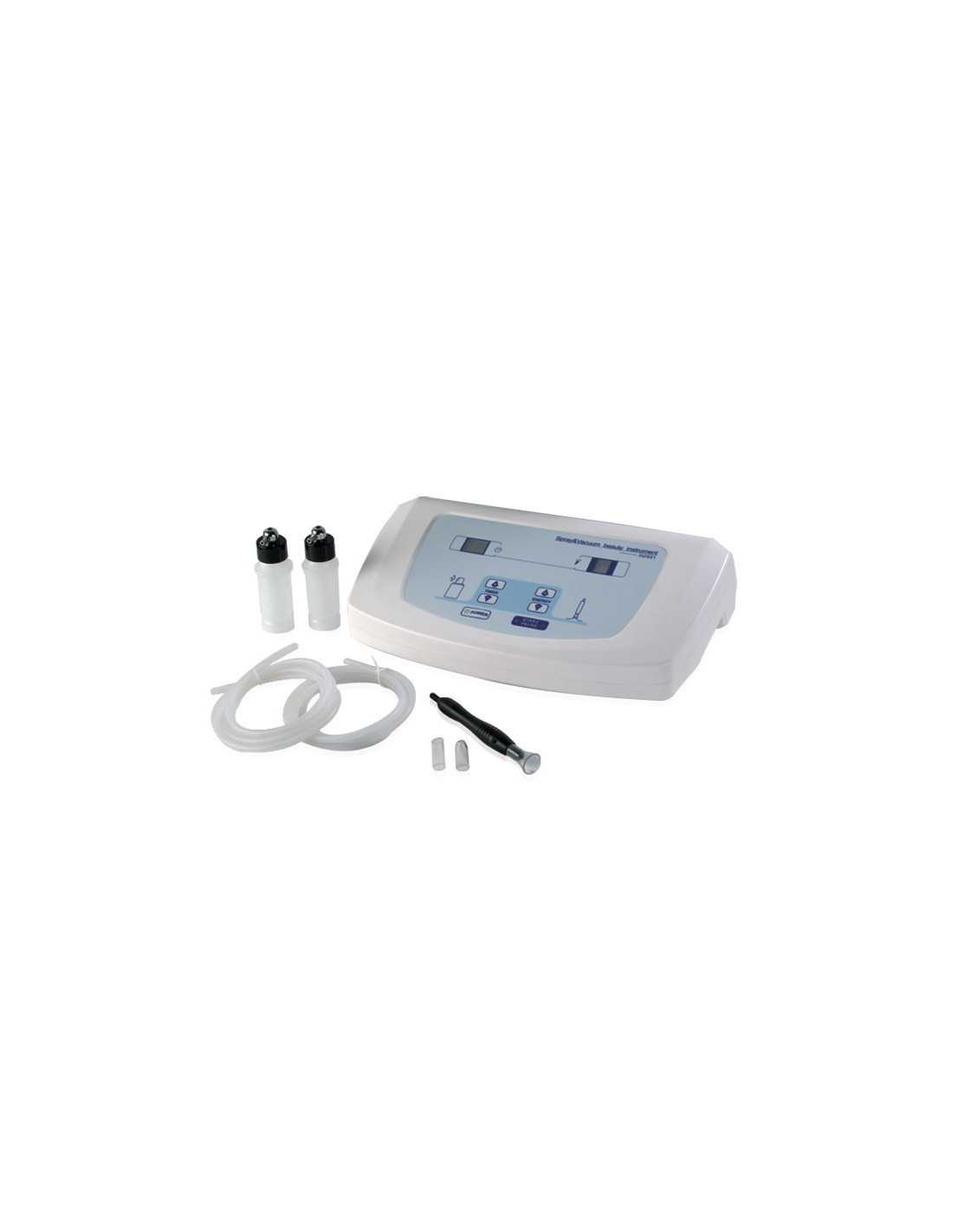 Professional suction and spray aesthetic device