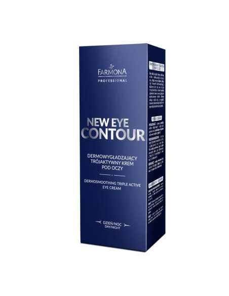 Farmona new eye contour dermowygładzający trójaktywny krem pod oczy 30 ml 