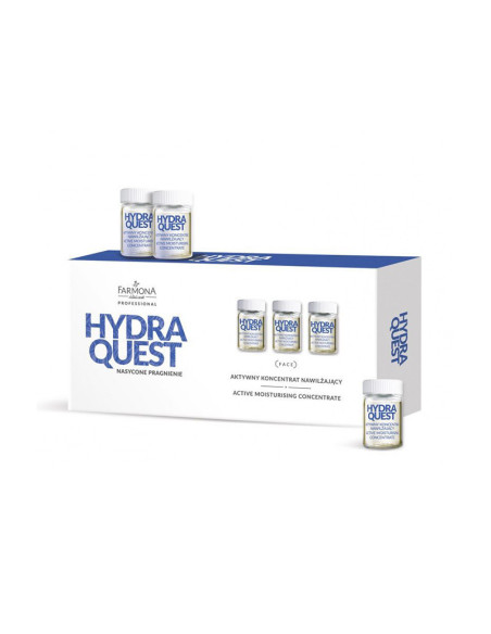 Farmona hydra quest aktywny koncentrat nawilżający 10 x 5 ml 
