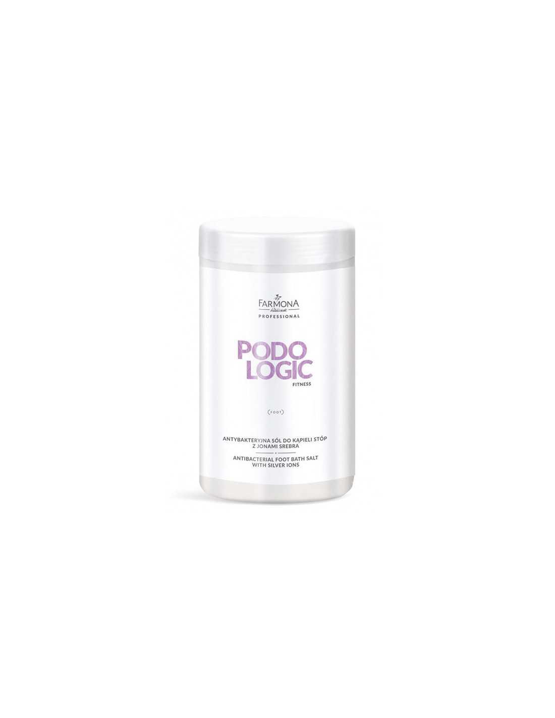Farmona podologic fitness antybakteryjna sól do kąpieli stóp z jonami srebra 1400 g 