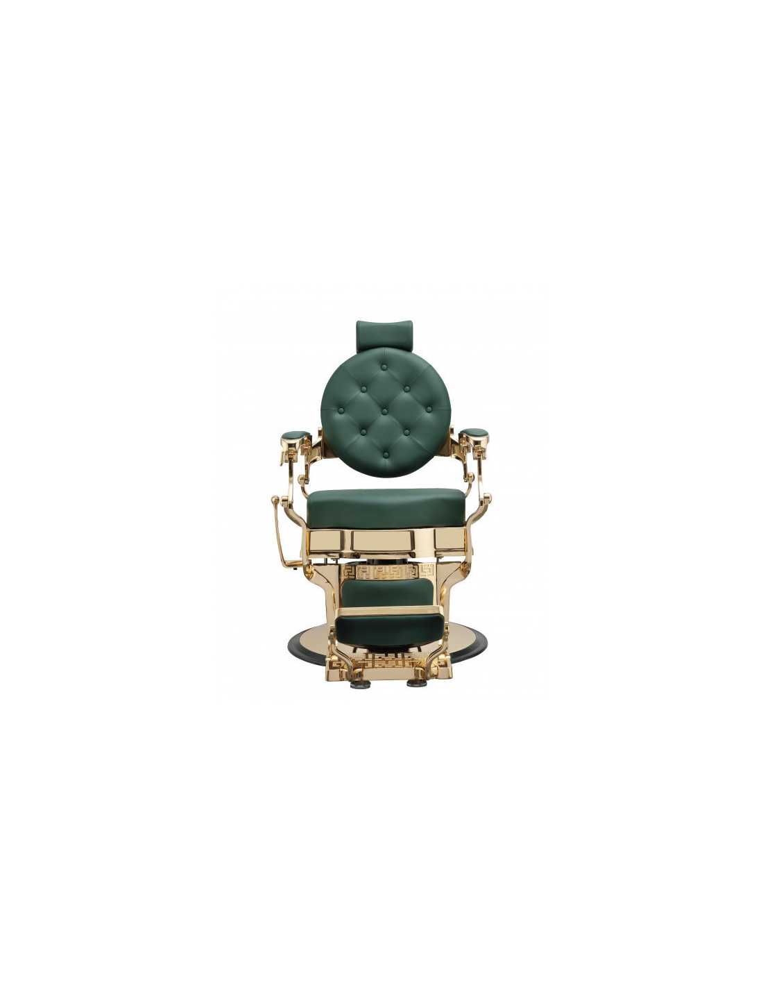 Florence Gold Green Barber chair – Vintage Premium & Comfort Pro 