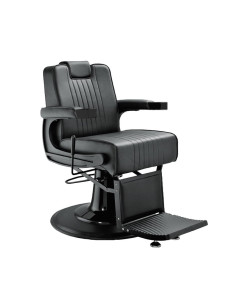 fauteuil Barbier Salvatore noir 