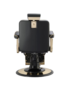 Maximus Friseurstuhl GOLD SCHWARZ  2