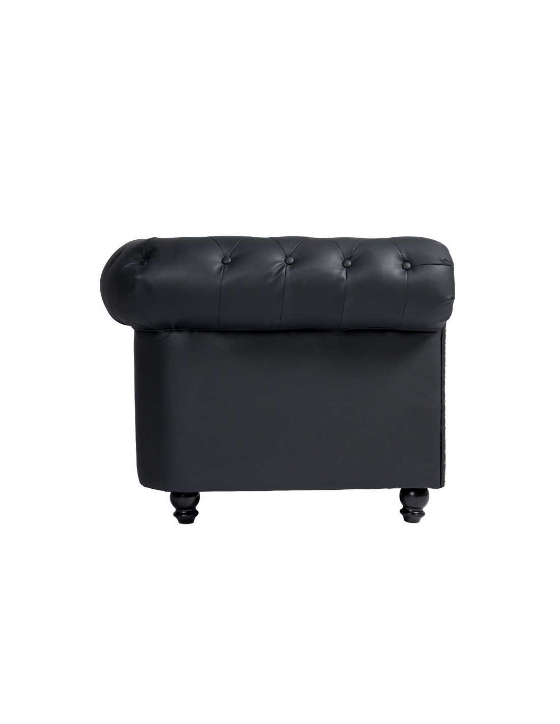 BLACK CF9 waiting room sofa
