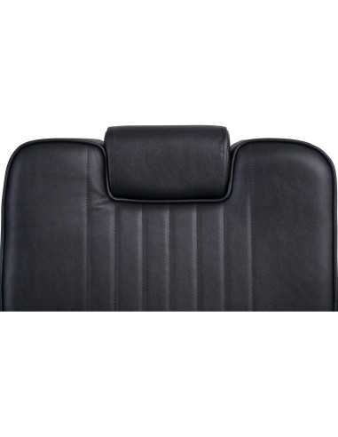 Sillón de barbero Salvatore: clásico y robusto, negro mate