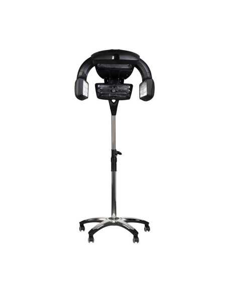 Climazon multifunction infra quartz helmet on black stand