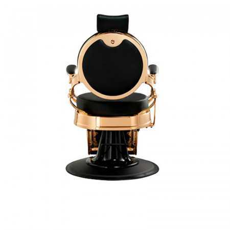 CICERO Friseurstuhl SCHWARZ GOLD 