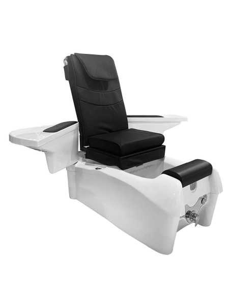 Pedispa Zintegrowany fotel masujący do pedicure CZARNY