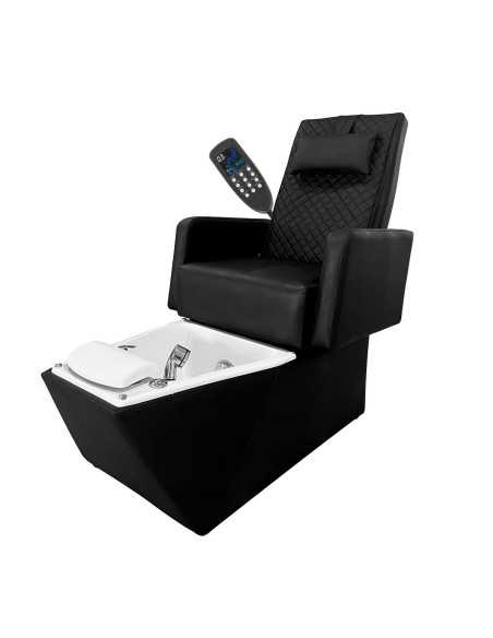 Poltrona de Pedicure SPA com Massagem PRETA Greco
