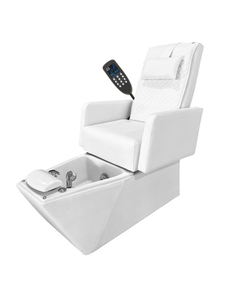 Greco White Massage SPA Pedicurestoel met Hydromassage