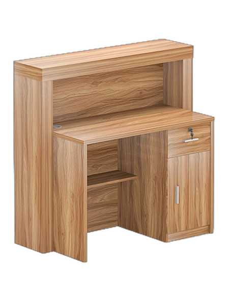 Workstation and counter set - barber furniture