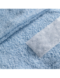 Opaska frotte niebieska 2