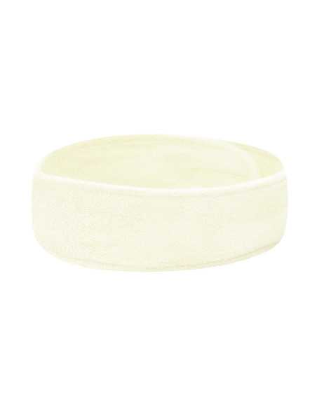 Opaska frotte kremowa 