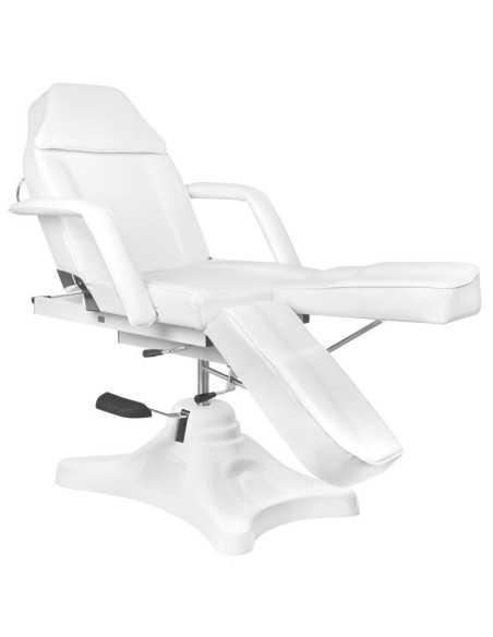 Fotel kosmetyczny hyd. A 234C pedi biały 
