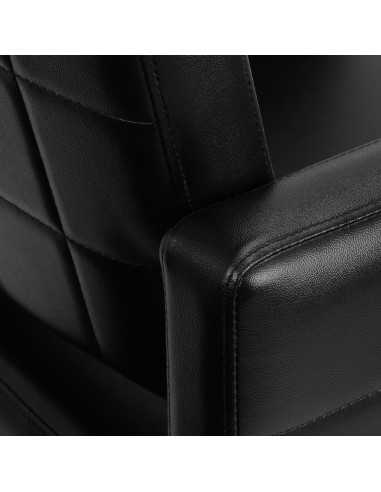 Chaise de coiffure gabbiano ankara noire {attributes}