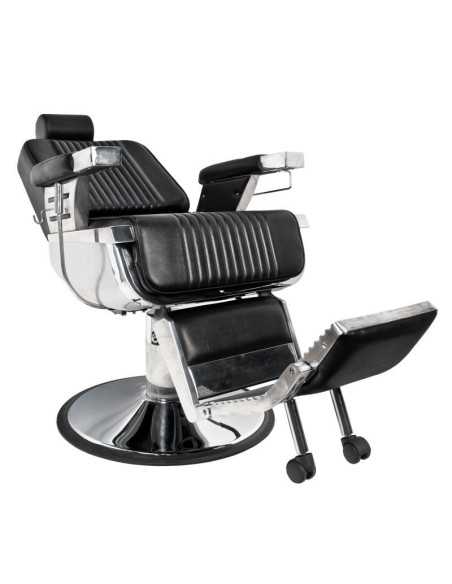 Gabbiano fotel barberski Royal czarny 
