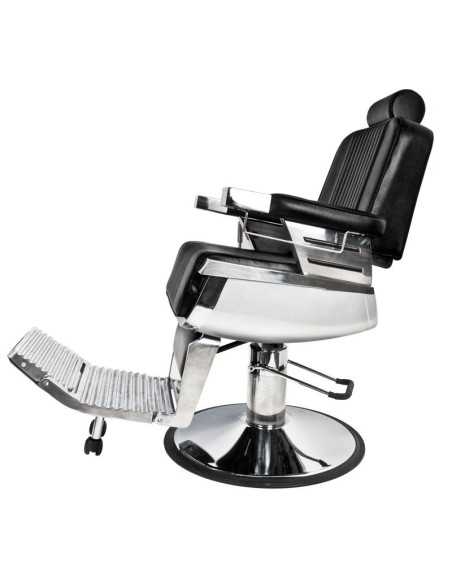 Gabbiano fotel barberski Royal czarny 