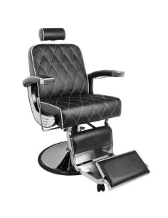 Gabbiano Imperial schwarzer Friseurstuhl 