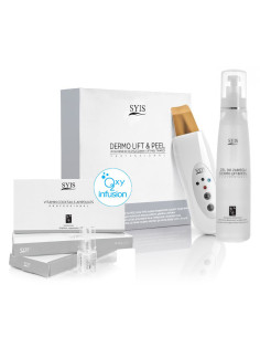 Syis urządz. Dermo Lift&Peel skin scrubber złota szpatuła + kosmetyki Syis 