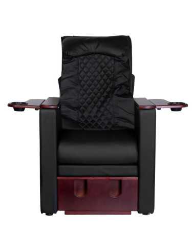 Fotel spa do pedicure z massage pleców Azzurro 101 czarny 